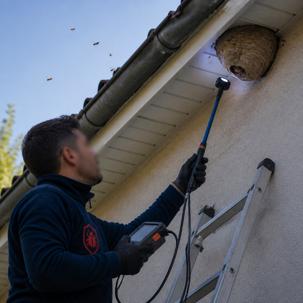 Inspection professionnelle du guêpier