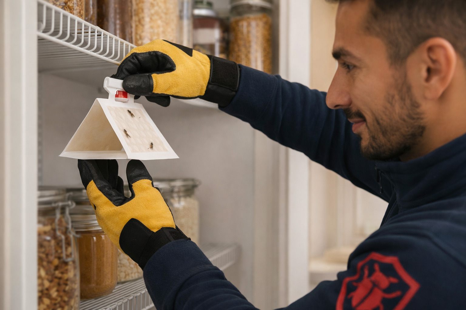 Installation de pièges préventifs